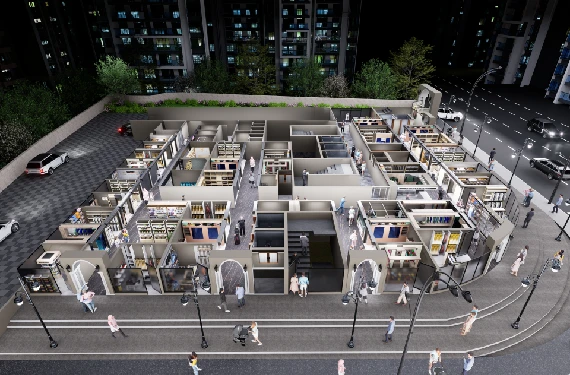 Commercial Office Spaces in Mumbra Thane